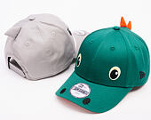 Dětská Kšiltovka New Era - Monster Face 9FORTY - Emerald Green