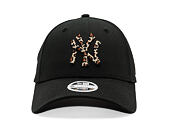 Dámská Kšiltovka New Era - MLB Leopard Infill 9FORTY - NY Yankees - Black