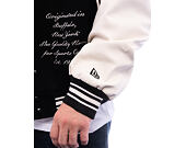 Bunda New Era - Patch Varsity Jacket - Black