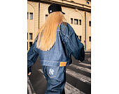 Dámské džíny New Era - MLB Wide Leg Denim Pant - NY Yankees - Indigo