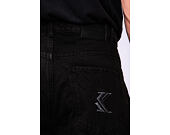 Džíny Karl Kani - OG K Washed Straight Leg Jeans - Black