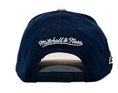 Kšiltovka Mitchell & Ness - Sand Storm Classic Red - Golden State Warriors - Navy/Sand