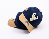 Kšiltovka Mitchell & Ness - Sand Storm Classic Red - Milwaukee Bucks - Navy/Sand