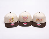Kšiltovka Mitchell & Ness - Blush Sand Classic Red - Chicago Bulls - Sand/Brown