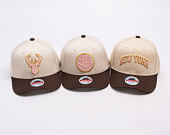 Kšiltovka Mitchell & Ness - Blush Sand Classic Red - Milwaukee Bucks - Sand/Brown