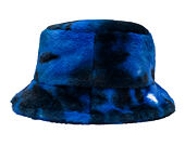 Klobouk Kangol - Faux Fur Bucket - Blue Iridescent Clouds
