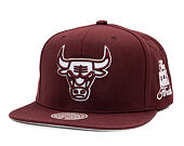 Kšiltovka Mitchell & Ness - NBA Fashion Basic Snapback - Chicago Bulls - Dark Purple