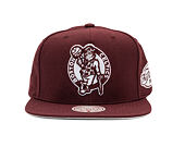 Kšiltovka Mitchell & Ness - NBA Fashion Basic Snapback - Boston Celtics - Dark Purple