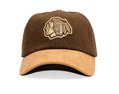 Kšiltovka Mitchell & Ness - NHL Lux Chain Vntg - Chicago Blackhawks - Brown