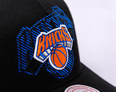 Kšiltovka Mitchell & Ness - NBA Tilted Pro Snapback - New York Knicks - Black