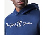 Mikina New Era - MLB Graphic Oversized Hoody - NY Yankees - Navy