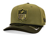 Kšiltovka New Era - NFL25 "Salute to Service" - 9SEVENTY Stretch-Snap - NFL Logo