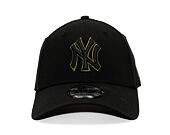 Kšiltovka New Era - MLB Team Outline 9FORTY - NY Yankees - Black / Olive