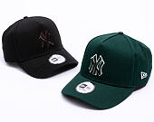 Kšiltovka New Era - MLB Team Outline 9FORTY A-Frame - NY Yankees - Dark Green / Stone