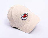 Kšiltovka New Era - NFL Cord 9FORTY M-Crown - Kansas City Chiefs - Cream