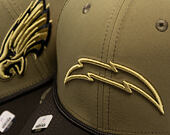 Kšiltovka New Era - NFL25 "Salute to Service" - 9SEVENTY Stretch-Snap - Los Angeles Chargers