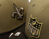 Kšiltovka New Era - NFL25 "Salute to Service" - 9SEVENTY Stretch-Snap - NFL Logo