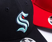 Kšiltovka New Era - NHL 9FORTY M-CROWN - Seattle Kraken - Team Color