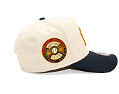 Kšiltovka New Era - MLB WS Patch 9FORTY A-Frame - NY Yankees - Cream / Navy