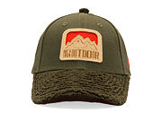 Dětská Kšiltovka New Era - Branded Kids Outdoor 9FORTY - Olive / Orange