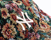 Dámská Kšiltovka New Era - MLB Womens Floral 9TWENTY - NY Yankees - Black / Cream