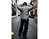 Péřová bunda Karl Kani - Small Signature Embossed Logo Puffer Jacket - Grey