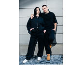 Triko New Era - Branded Washed Oversized Tee - Black