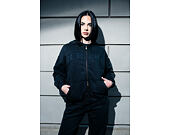 Mikina New Era - Branded Washed Full-Zip Hoody - Black