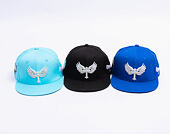 Kšiltovka Reflection Luxury Shine Loud Snapback - Royal Blue / White