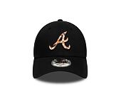 Kšiltovka New Era - Animal Pack 9FORTY MLB Faux Pony Cow Infill - Atlanta Braves