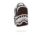 Batoh Sprayground Cream And Brown Tear Check Backpack
