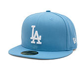 Kšiltovka New Era - MLB Seasonal 59FIFTY - LA Dodgers - Sky Blue / Pink UV