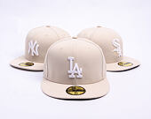 Kšiltovka New Era - MLB Seasonal 59FIFTY - LA Dodgers - Stone