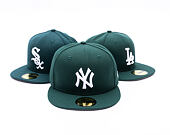 Kšiltovka New Era - MLB Seasonal 59FIFTY - NY Yankees - Dark Green