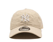 Kšiltovka New Era - MLB Linen 9TWENTY - NY Yankees - Stone