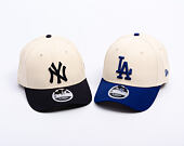 Kšiltovka New Era - MLB Colorblock 9FORTY M-CROWN - LA Dodgers - Cream