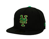 Kšiltovka New Era - MLB 2026 St. Patrick Day 59FIFTY - NY Mets - Black