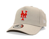 Kšiltovka New Era - MLB Outline Script 9FORTY A-Frame - NY Mets - Stone