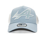 Kšiltovka New Era - F1 Seasonal 9FORTY Trucker - Alpine Racing - Sky Blue
