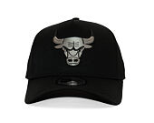 Kšiltovka New Era - NBA Metallic 9FORTY A-Frame - Chicago Bulls - Black