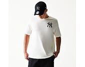 Triko New Era - MLB Food Graphic Tee - NY Yankees - Off White