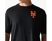 Triko New Era - MLB Food Graphic Tee - NY Mets - Black