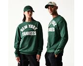Mikina New Era - MLB Graphic Oversized Crewneck - NY Yankees - Cilantro Green