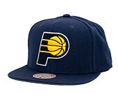 Kšiltovka Mitchell & Ness - Indiana Pacers - Team Ground 2.0 Snapback - Blue