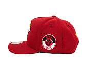 Kšiltovka Mitchell & Ness - Miami Heat - Double Clutch Pro Snapback - Red