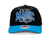Kšiltovka Mitchell & Ness - NBA Team Arch Snapback - Orlando Magic - Black / Blue