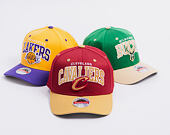 Kšiltovka Mitchell & Ness - NBA Team Arch Snapback - Cleveland Cavaliers - Dark Red / Gold