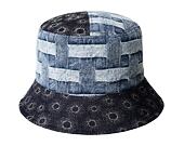 Klobouk Kangol - TRENDS PACK - Denim Mashup Bucket - Blue Picnic