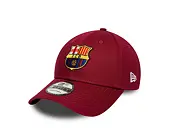 Kšiltovka New Era - Core Logo 9FORTY - Barcelona FC - Cardinal