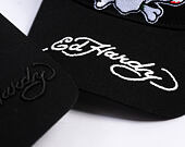 Kšiltovka Ed Hardy - Love-Slowly Twill Front Mesh Trucker - Black